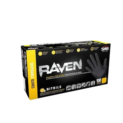 Raven Nitrile Disposable Gloves